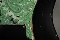 Fender Masterbuilt Austin MacNutt '59 Strat HSS Super Heavy Relic Black/ Green Paisley SN# R119873 USED