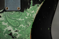 Fender Masterbuilt Austin MacNutt '59 Strat HSS Super Heavy Relic Black/ Green Paisley SN# R119873 USED
