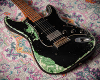 Fender Masterbuilt Austin MacNutt '59 Strat HSS Super Heavy Relic Black/ Green Paisley SN# R119873 USED