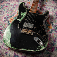 Fender Masterbuilt Austin MacNutt '59 Strat HSS Super Heavy Relic Black/ Green Paisley SN# R119873 USED