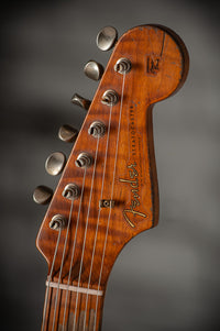 Fender Masterbuilt Austin MacNutt '59 Strat HSS Super Heavy Relic Black/ Green Paisley SN# R119873 USED