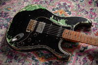 Fender Masterbuilt Austin MacNutt '59 Strat HSS Super Heavy Relic Black/ Green Paisley SN# R119873 USED