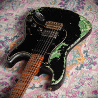 Fender Masterbuilt Austin MacNutt '59 Strat HSS Super Heavy Relic Black/ Green Paisley SN# R119873 USED