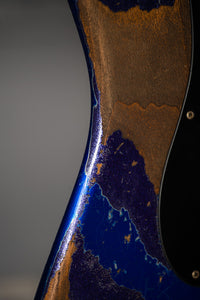 Fender Masterbuilt Levi Perry '57 Strat HSS Heavy Relic Cobalt Blue Metallic/ Purple Metallic SN# CZ557540