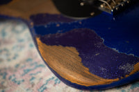 Fender Masterbuilt Levi Perry '57 Strat HSS Heavy Relic Cobalt Blue Metallic/ Purple Metallic SN# CZ557540