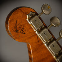 Fender Masterbuilt Levi Perry '57 Strat HSS Heavy Relic Cobalt Blue Metallic/ Purple Metallic SN# CZ557540