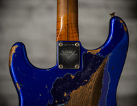 Fender Masterbuilt Levi Perry '57 Strat HSS Heavy Relic Cobalt Blue Metallic/ Purple Metallic SN# CZ557540