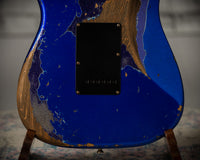 Fender Masterbuilt Levi Perry '57 Strat HSS Heavy Relic Cobalt Blue Metallic/ Purple Metallic SN# CZ557540