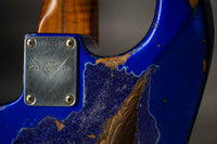Fender Masterbuilt Levi Perry '57 Strat HSS Heavy Relic Cobalt Blue Metallic/ Purple Metallic SN# CZ557540