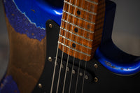 Fender Masterbuilt Levi Perry '57 Strat HSS Heavy Relic Cobalt Blue Metallic/ Purple Metallic SN# CZ557540