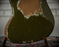 Fender Masterbuilt Levi Perry '61 Jazz Bass Super Heavy Relic Olive Drab SN# R120022