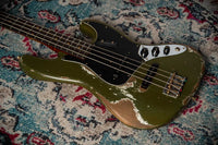 Fender Masterbuilt Levi Perry '61 Jazz Bass Super Heavy Relic Olive Drab SN# R120022
