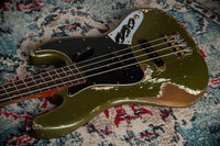 Fender Masterbuilt Levi Perry '61 Jazz Bass Super Heavy Relic Olive Drab SN# R120022