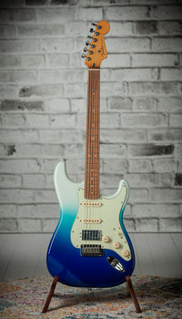 Fender Player Plus HSS Strat Pau Ferro Belair Blue SN#MX22171619 Demo