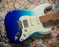 Fender Player Plus HSS Strat Pau Ferro Belair Blue SN#MX22171619 Demo
