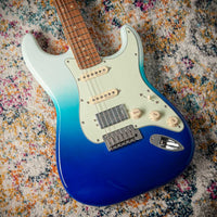 Fender Player Plus HSS Strat Pau Ferro Belair Blue SN#MX22171619 Demo
