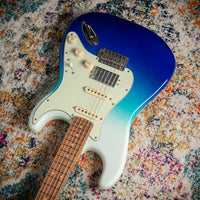 Fender Player Plus HSS Strat Pau Ferro Belair Blue SN#MX22171619 Demo