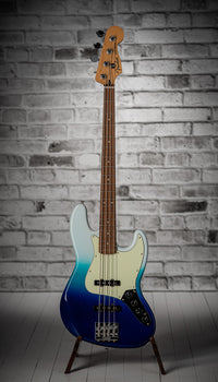 Fender Player Plus Jazz Bass®, Pau Ferro Fingerboard, Belair Blue SN# MX21283773 Used