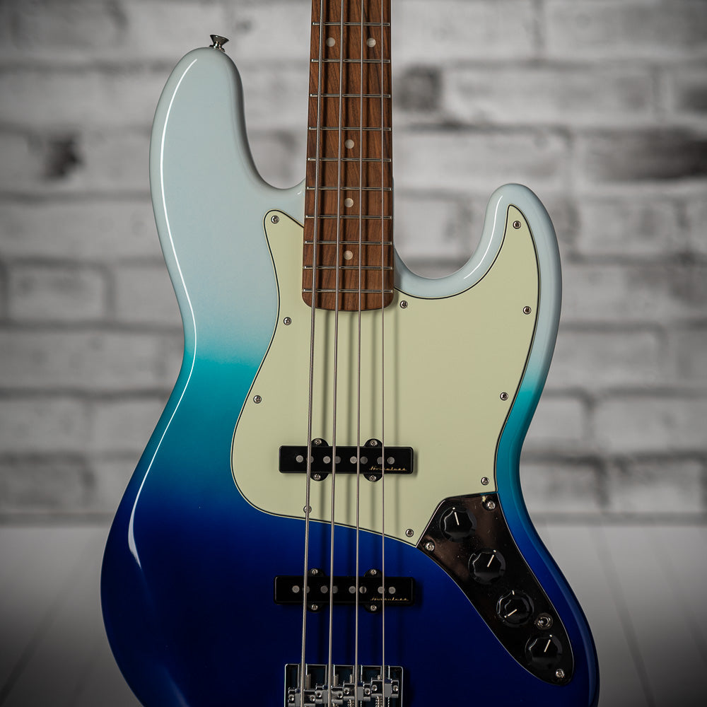 Fender Player Plus Jazz Bass®, Pau Ferro Fingerboard, Belair Blue SN# MX21283773 Used