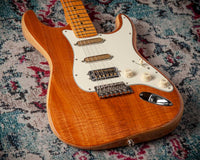 Fender Rarities Flame Koa Top Stratocaster Used #LE08419