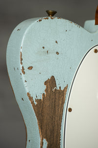 Fender Super Heavy Relic '61 Tele Josefina HW Pickups Faded Aged Sonic Blue SN# R132812