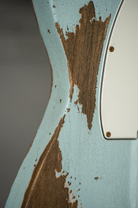 Fender Super Heavy Relic '61 Tele Josefina HW Pickups Faded Aged Sonic Blue SN# R132812