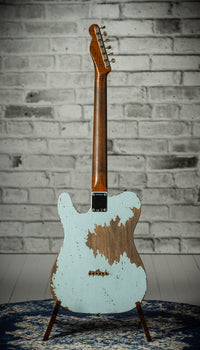 Fender Super Heavy Relic '61 Tele Josefina HW Pickups Faded Aged Sonic Blue SN# R132812