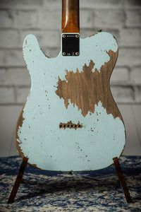 Fender Super Heavy Relic '61 Tele Josefina HW Pickups Faded Aged Sonic Blue SN# R132812