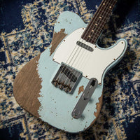 Fender Super Heavy Relic '61 Tele Josefina HW Pickups Faded Aged Sonic Blue SN# R132812