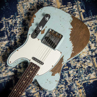 Fender Super Heavy Relic '61 Tele Josefina HW Pickups Faded Aged Sonic Blue SN# R132812