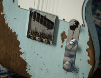 Fender Super Heavy Relic '61 Tele Josefina HW Pickups Faded Aged Sonic Blue SN# R132812