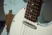 Fender Super Heavy Relic '61 Tele Josefina HW Pickups Faded Aged Sonic Blue SN# R132812