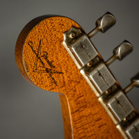Fender Super Heavy Relic '62 Strat Roasted Ash Body Hand Wound Pickups Aged Natural SN# R134441 USED