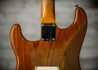 Fender Super Heavy Relic '62 Strat Roasted Ash Body Hand Wound Pickups Aged Natural SN# R134441 USED