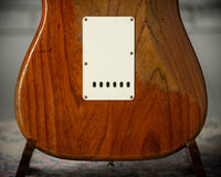Fender Super Heavy Relic '62 Strat Roasted Ash Body Hand Wound Pickups Aged Natural SN# R134441 USED
