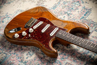 Fender Super Heavy Relic '62 Strat Roasted Ash Body Hand Wound Pickups Aged Natural SN# R134441 USED