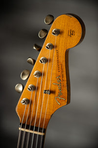 Fender Super Heavy Relic '62 Strat Roasted Ash Body Hand Wound Pickups Aged Natural SN# R134441 USED