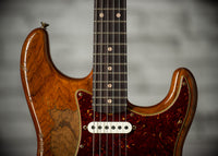 Fender Super Heavy Relic '62 Strat Roasted Ash Body Hand Wound Pickups Aged Natural SN# R134441 USED