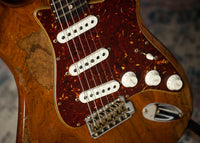 Fender Super Heavy Relic '62 Strat Roasted Ash Body Hand Wound Pickups Aged Natural SN# R134441 USED
