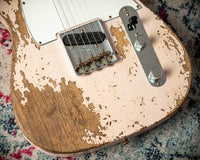 Fender Super Heavy Relic '61 Tele Super Faded Shell Pink HW PUP SN# R132523
