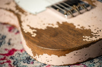 Fender Super Heavy Relic '61 Tele Super Faded Shell Pink HW PUP SN# R132523