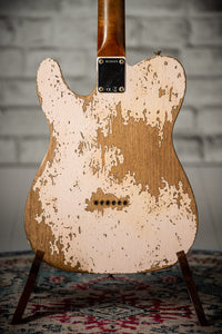 Fender Super Heavy Relic '61 Tele Super Faded Shell Pink HW PUP SN# R132523
