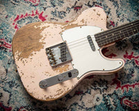 Fender Super Heavy Relic '61 Tele Super Faded Shell Pink HW PUP SN# R132523