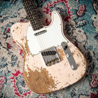 Fender Super Heavy Relic '61 Tele Super Faded Shell Pink HW PUP SN# R132523