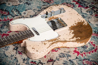 Fender Super Heavy Relic '61 Tele Super Faded Shell Pink HW PUP SN# R132523