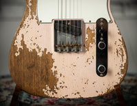 Fender Super Heavy Relic '61 Tele Super Faded Shell Pink HW PUP SN# R132523