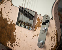 Fender Super Heavy Relic '61 Tele Super Faded Shell Pink HW PUP SN# R132523