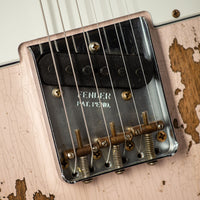 Fender Super Heavy Relic '61 Tele Super Faded Shell Pink HW PUP SN# R132523