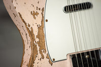Fender Super Heavy Relic '61 Tele Super Faded Shell Pink HW PUP SN# R132523