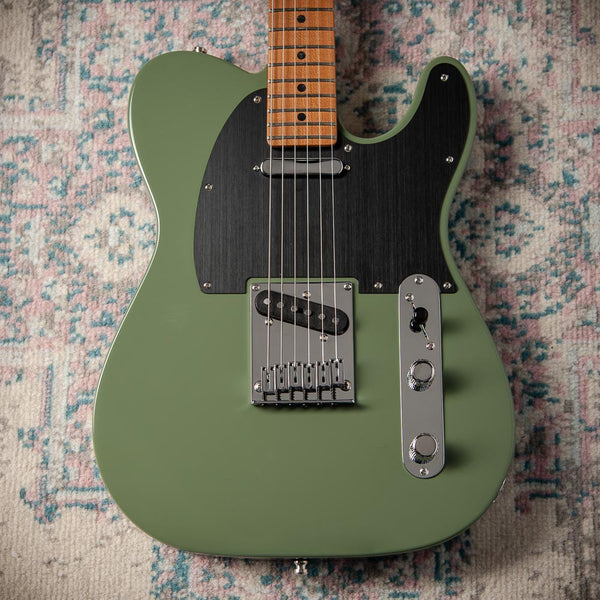 Fender Ultra II Telecaster Roasted Maple Neck Antique Olive #US26008047